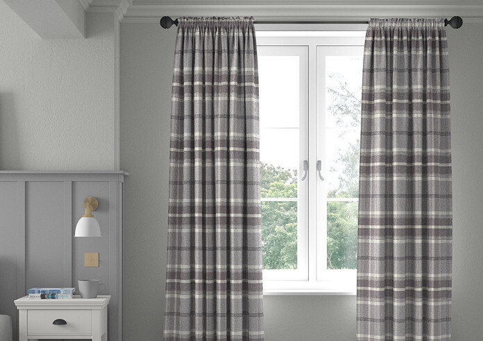 Highland, Dove Grey - Made to Measure Curtains - Image 3